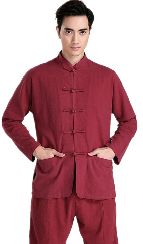 Shangahi Story Cheongsam Top Chinese Style Clothing Hanfu Cheongsam Shirt Chinese Traditional Men's Clothing