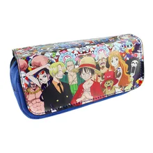 Аниме one piece Луффи/Ace/Law/Зоро/нами и т. Д. Пенал для карандашей для студентов канцелярские сумки/косметический/Дорожный макияж/сумка для хранения