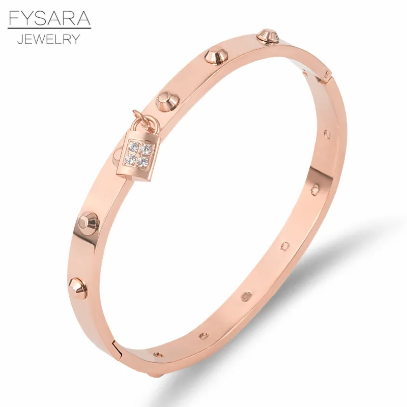 FYSARA роскошный Классический бренд пояса для ногтей браслеты с заклепками &