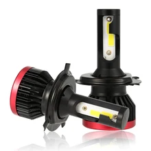 

H7 LED H4 Car Headlight H11 H1 COB Chips 9005 9006 100W 20000LM 6500K 12V 24V Auto Headlamp Fog Light Bulb