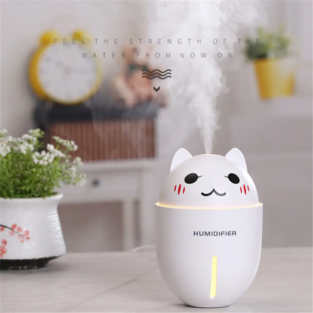 LED Ultrasonic Aroma Humidifier Air Aromatherapy Essential Oil Diffuser 320MLUS