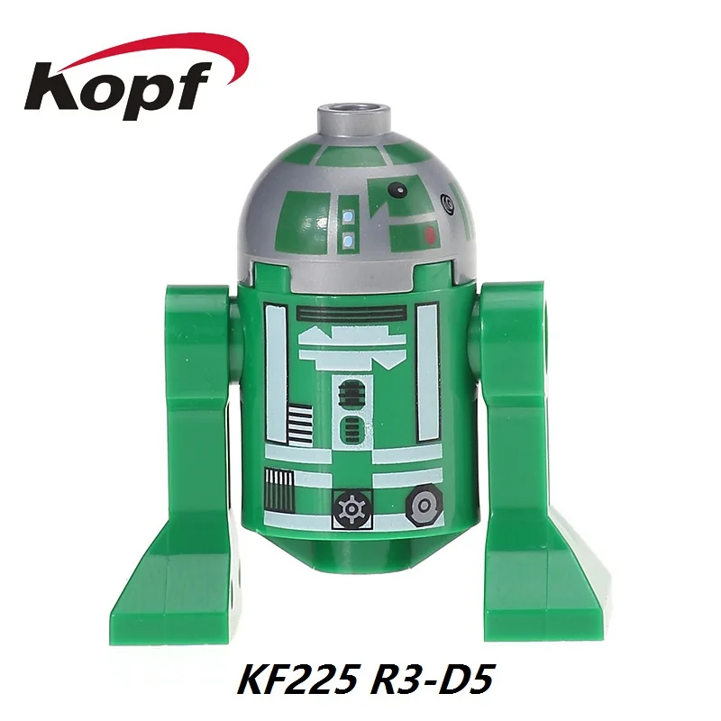 

Space R3-D5 R3D5 BB8 Deathstroke Bofa Fett Han Solo Luke Skywalker Building Blocks Best Collection Toys for children KF225