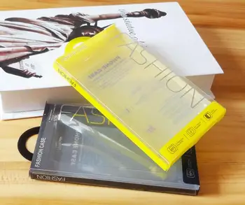 

PVC Plastic Retail Packaging Box For Samsung S7 edge Back Cover Case Transparent Window Package With Hanger for iphone 7 plus