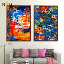 NOOG Colorful Abstract Canvas Paintings Modern Wall Art Poster and Prints Nordic Wall Pictures for Living Room Canvas Art Prints NOOG Colorful Abstract Canvas Paintings Modern Wall Art Poster and Prints Nordic Wall Pictures for Living Room Canvas Art Prints
