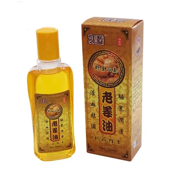 

Pure Plant Essential Oil Ginger Body Massage Oil 230ml Thermal Body Ginger Essential Oil For Scrape Therapy SPA
