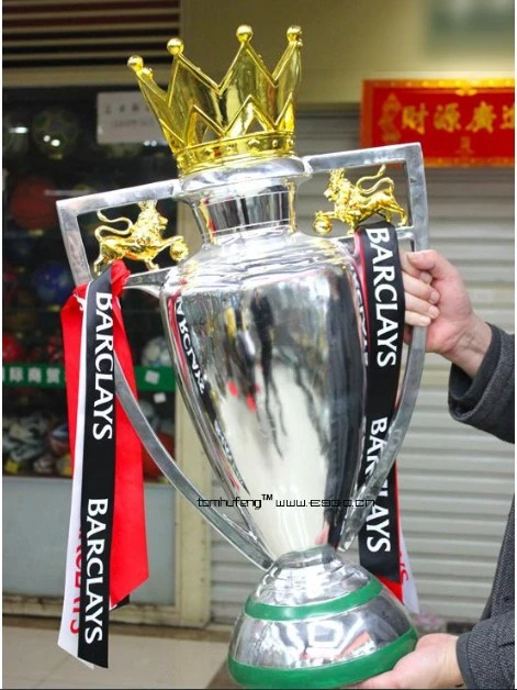 Original size 1 1 English Premiership trophy cup football trophy ENGLISH PREMIER LEAGUE CUP Football Replica Trophy Cup 77CM