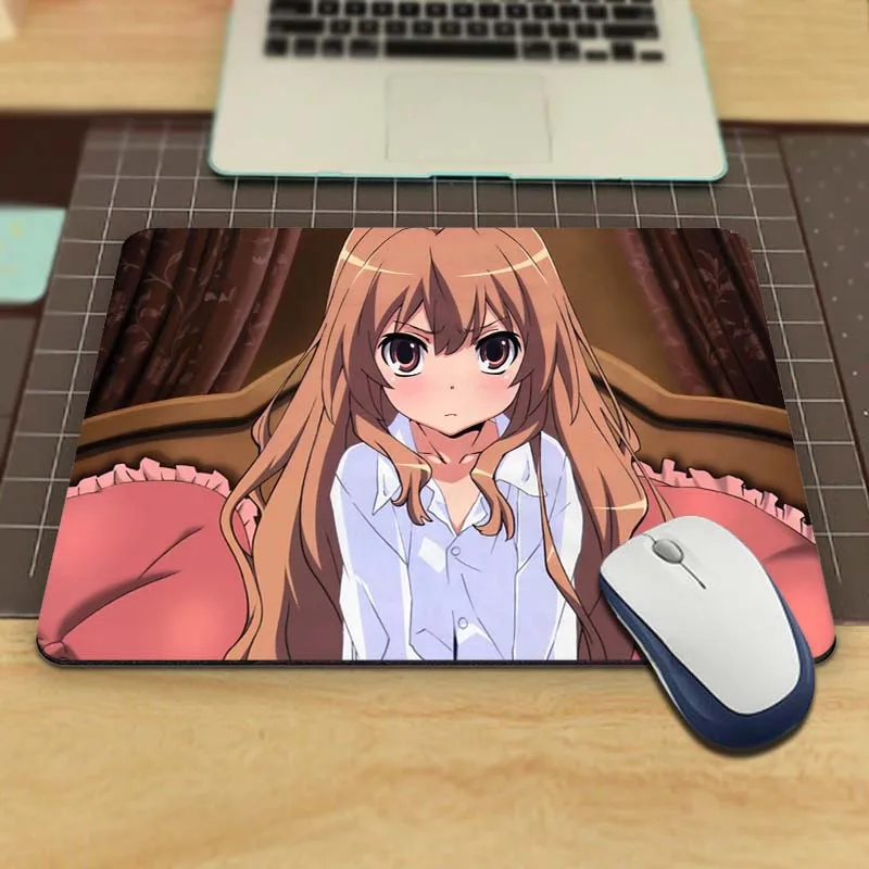 MaiYaCa taiga aisaka eating in toradora Новые поступления коврик для мыши Компьютерные коврики для мыши 18x22 см 20x25 см и 25x29 см - Цвет: 25x29cm