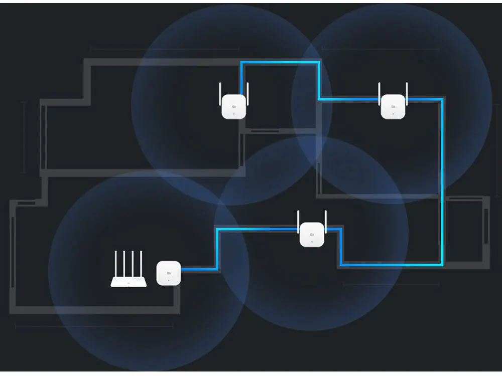 Original Xiaomi WiFi Electric Cat WiFi Repeater 300Mbps 2.4G Wireless Range Extender Router Access Point Signal Amplifier  (11)
