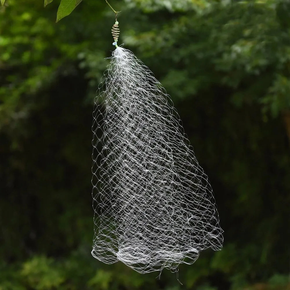 

Portable Fishing Net Trap Luminous Bead Copper Spring Shoal Netting Fishnet Tackle No Need Hook Fishing Fish Tool