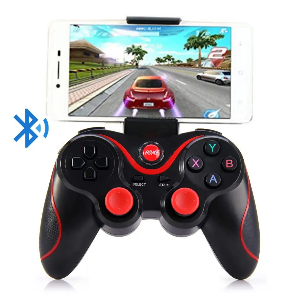 Hight Quality T3 Bluetooth Wireless Gamepad S600 STB S3VR Game Controller Joystick For Android iOS Mobile Phones PC