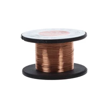 DSHA новая горячая 15 м 0,1 мм медная пайка эмалированная катушка для пайки проволочного рулона