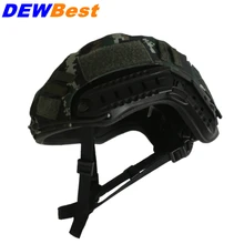 ISO сертифицированный dewbest черный OCC циферблат NIJ уровень IIIA 3A Быстрый пуленепробиваемый баллистический шлем с 5 лет гарантии