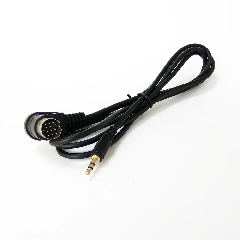Car Radio Audio 13Pin Aux-in MP3 Adapter Cable For Kenwood (3)