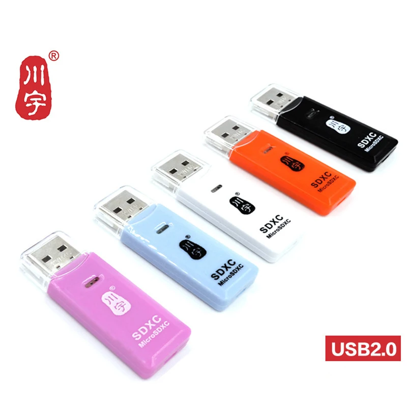 Kawau USB 2,0 Microsd кард-ридер поддерживает до 128 ГБ с sd-слотом кард-ридер C296 высокое качество скорость для компьютера