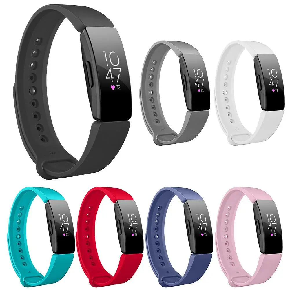 

Silicone Waterproof Smart Bracelet Wrist Band Replacement For Fitbit Inspire HR Smart Bracelet Wrist Band Replacement For Fitbit