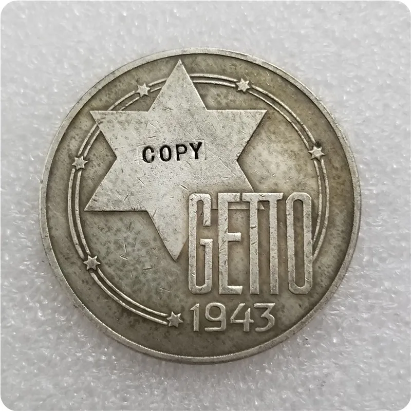 Польша: 50 MARK 1943 GETTO Juden COPY