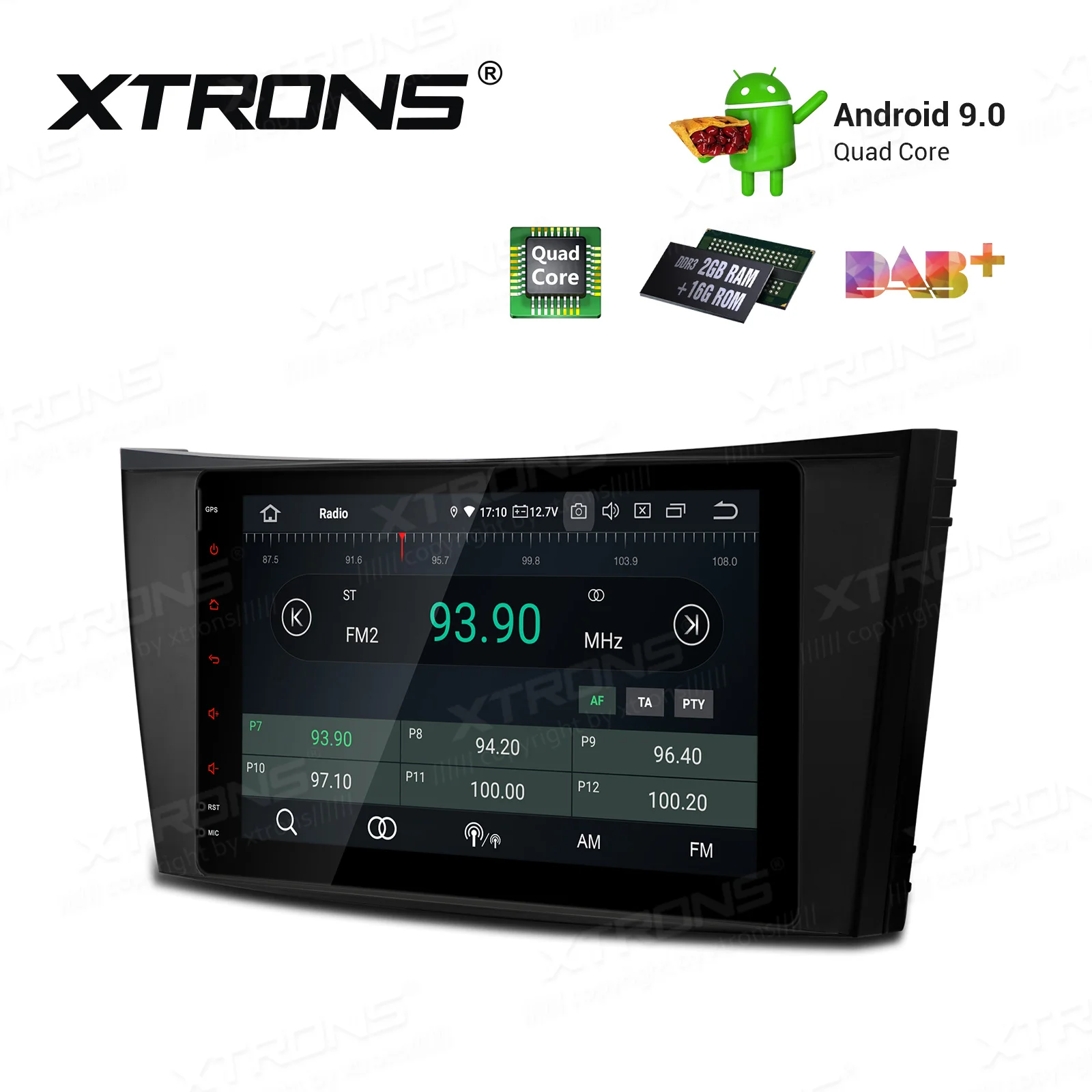 Sale 8" Android 9.0 Pie OS Car Multimedia Navigation GPS Radio for Mercedes Benz E-Class W211 2002-2008  (E200/E220/E240/E270/E280) 4