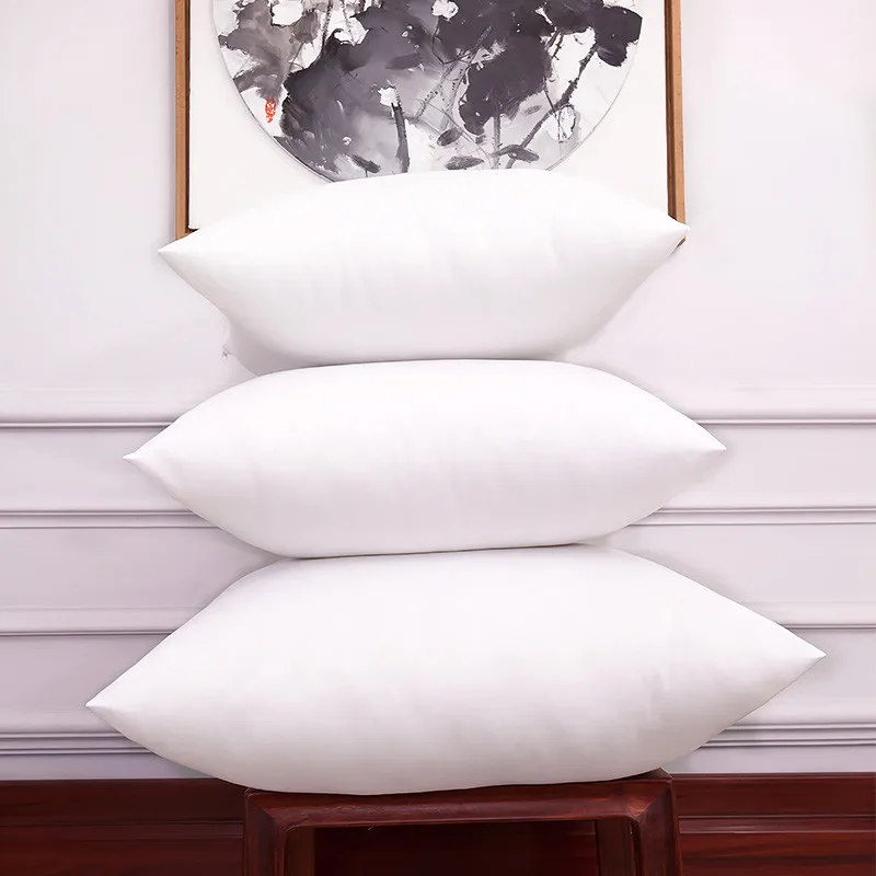 Top Brushed Fabric White Cushion Insert Soft Pp Cotton Car Sofa Top Brushed Fabric White Cushion Insert Soft Pp Cotton Car Sofa Chair Throw Pillow Core Inner Coussin Seat Filling Sizes