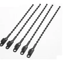 50 шт./лот 160 мм Slipknot Кабельные Стяжки Пластиковые затяжки безопасности провода бирки с замком замок логистика уплотнения