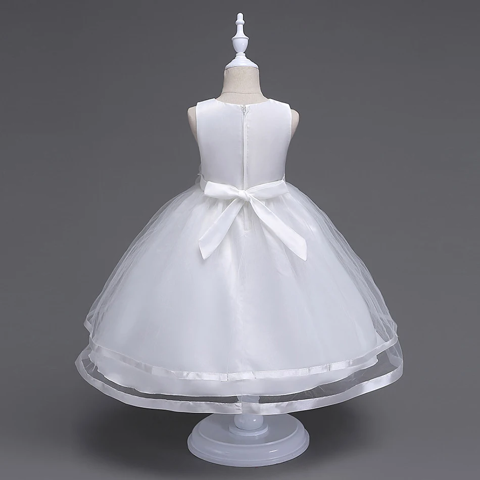 Girls Summer Flower Evening Dress  (18)