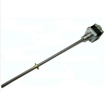 

3D printer parts Z Shaft axle axis stepping motor(42HB34F08AB) screw rod kit M8 screw thread pitch 8mm length 300mm
