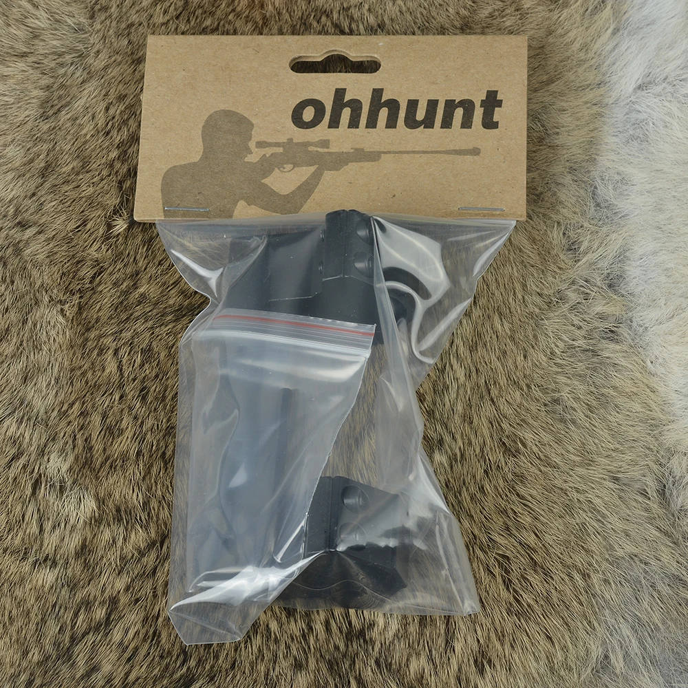 Ohhunt 100 мм интегральное крепление 25,4 мм 1 дюйм высокопрофильные кольца прицела крепления для 11 мм ласточкин хвост. 22 направляющая для пневматического пистолета