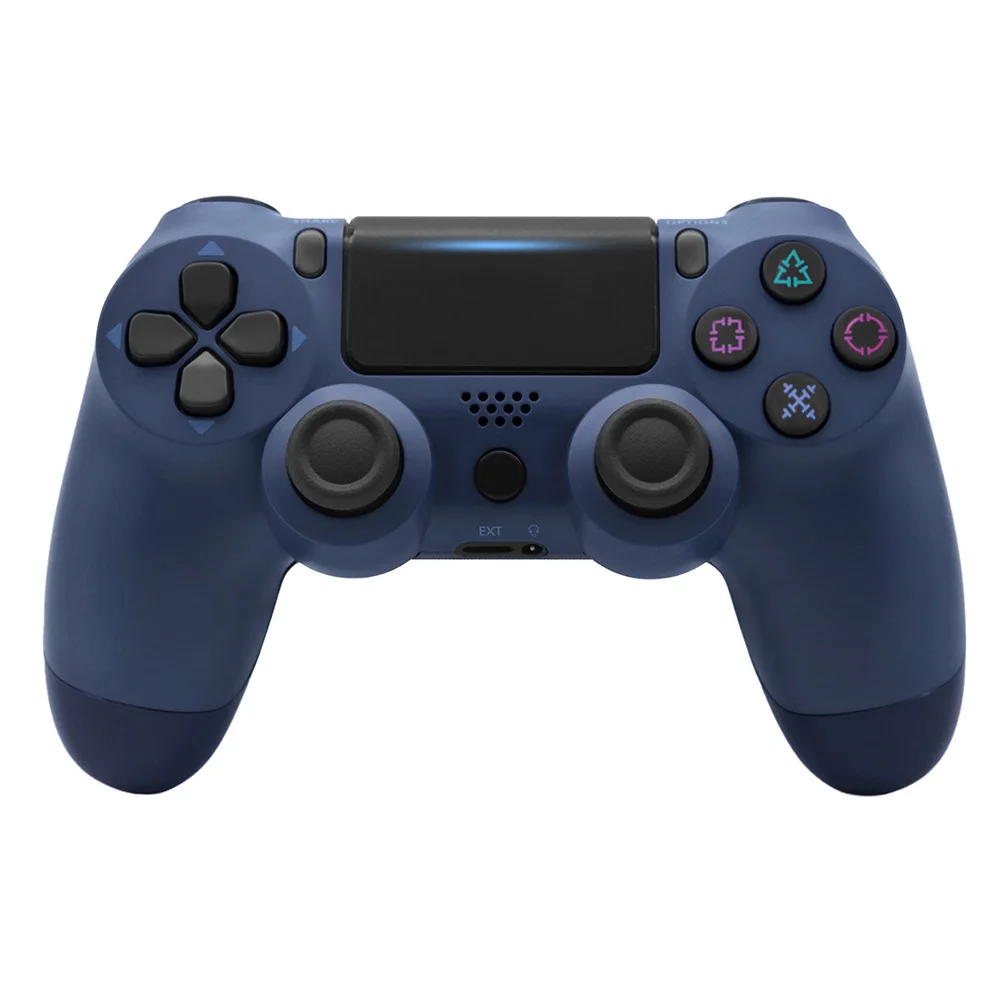 Bluetooth 4,0 версия 2 беспроводной геймпад контроллер для playstation 4 игровой джойстик для sony Double shock PS4 Pro - Цвет: Серый