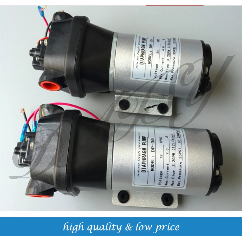 12v/24v Mini Diaphragm Pump Boost Househould Water and Seawater Desalt On the Boat 12v/24v Mini Diaphragm Pump Boost Househould Water and Seawater Desalt On the Boat