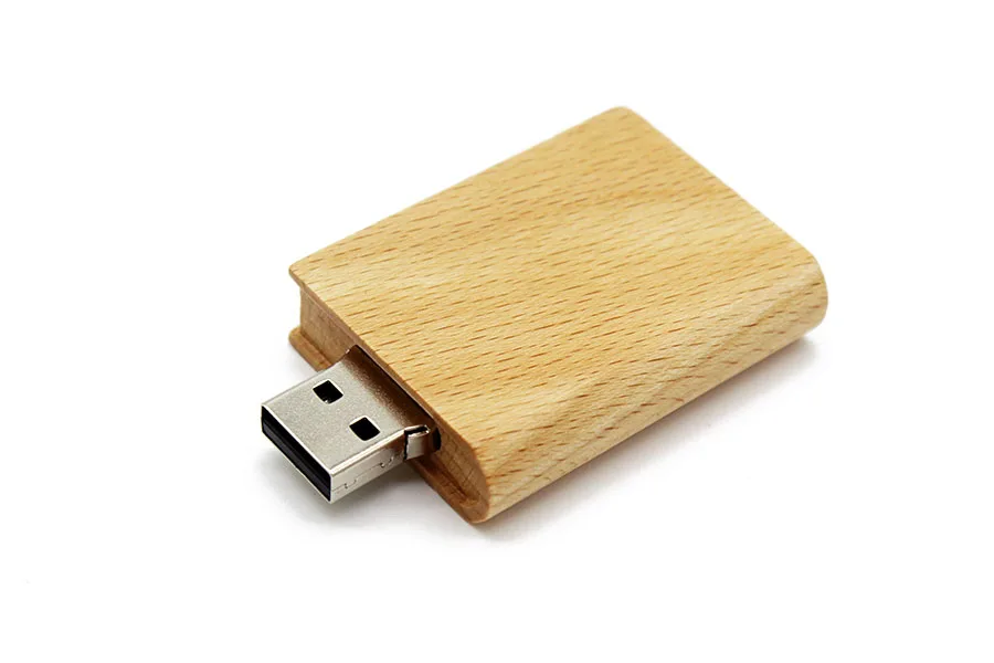 Король SARAS клен книга из дерева usb флеш-накопитель 4 GB/8 GB/16 GB/32 GB/64 GB usb2.0 флешка, подарок usb