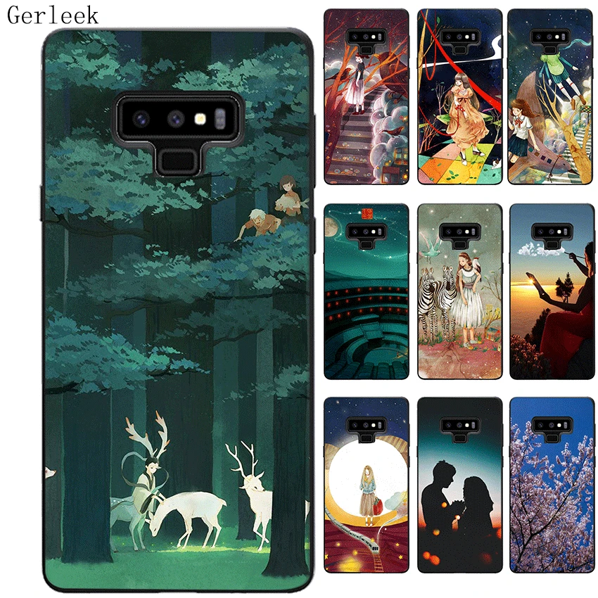 Silicone TPU Phone Case for Samsung Galaxy S6 S7 Edge S8 S9 Plus Note 8 9 case | Мобильные телефоны и аксессуары