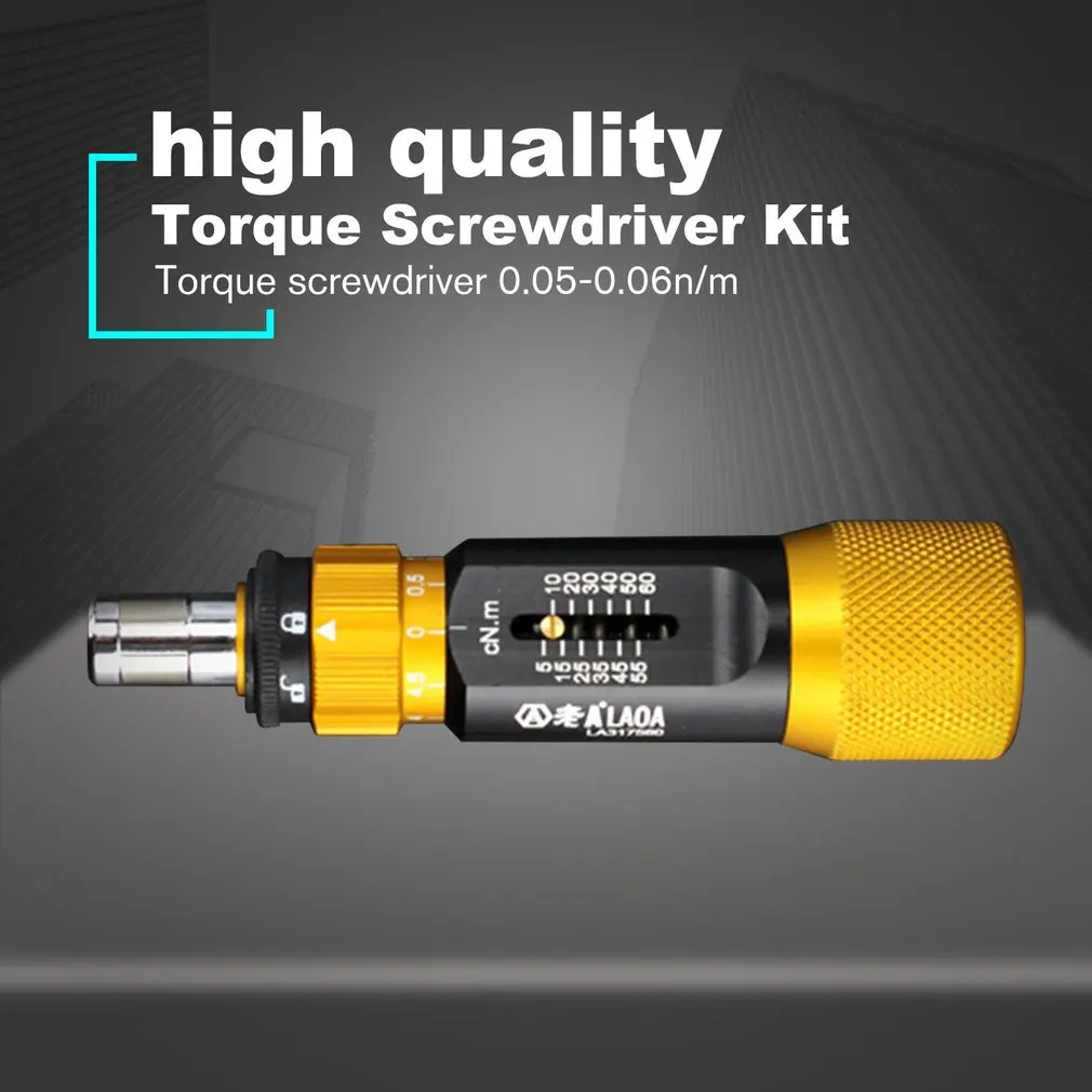 

LAOA Preset Type Torque Force Adjustable Torque Meter Screwdriver Screwdriver Imitation Dong Japanese Style Twist And Slip