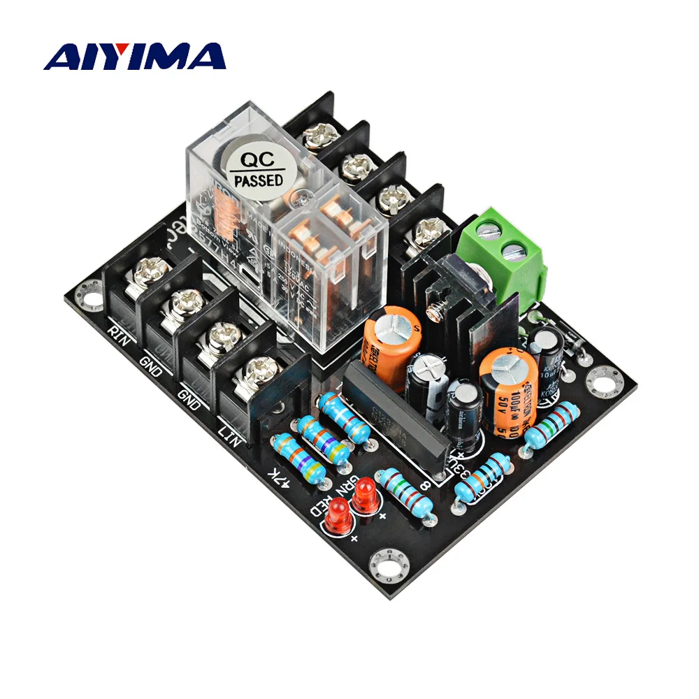 AIYIMA Динамик защитная доска 2,0 Omron релейная Защита совета AC 12 V-18 V аудио Портативный Защитная панель динамика