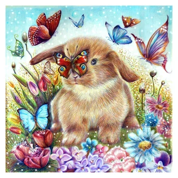 

5 D Full Diamond Painting Rabbit Diy Diamond Embroidery diamond painting diy diamond paining