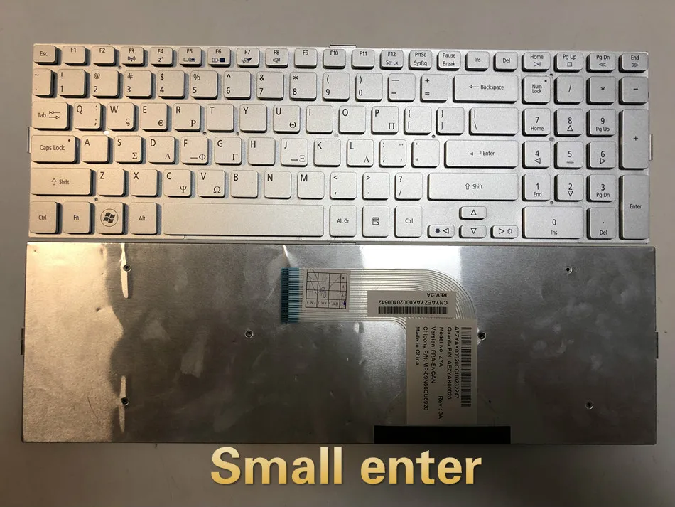  Canada Italy Hungarian Greek Bulgarian Laptop keyboard for Acer Aspire 8950 8950G 5943G 5943 5950 5