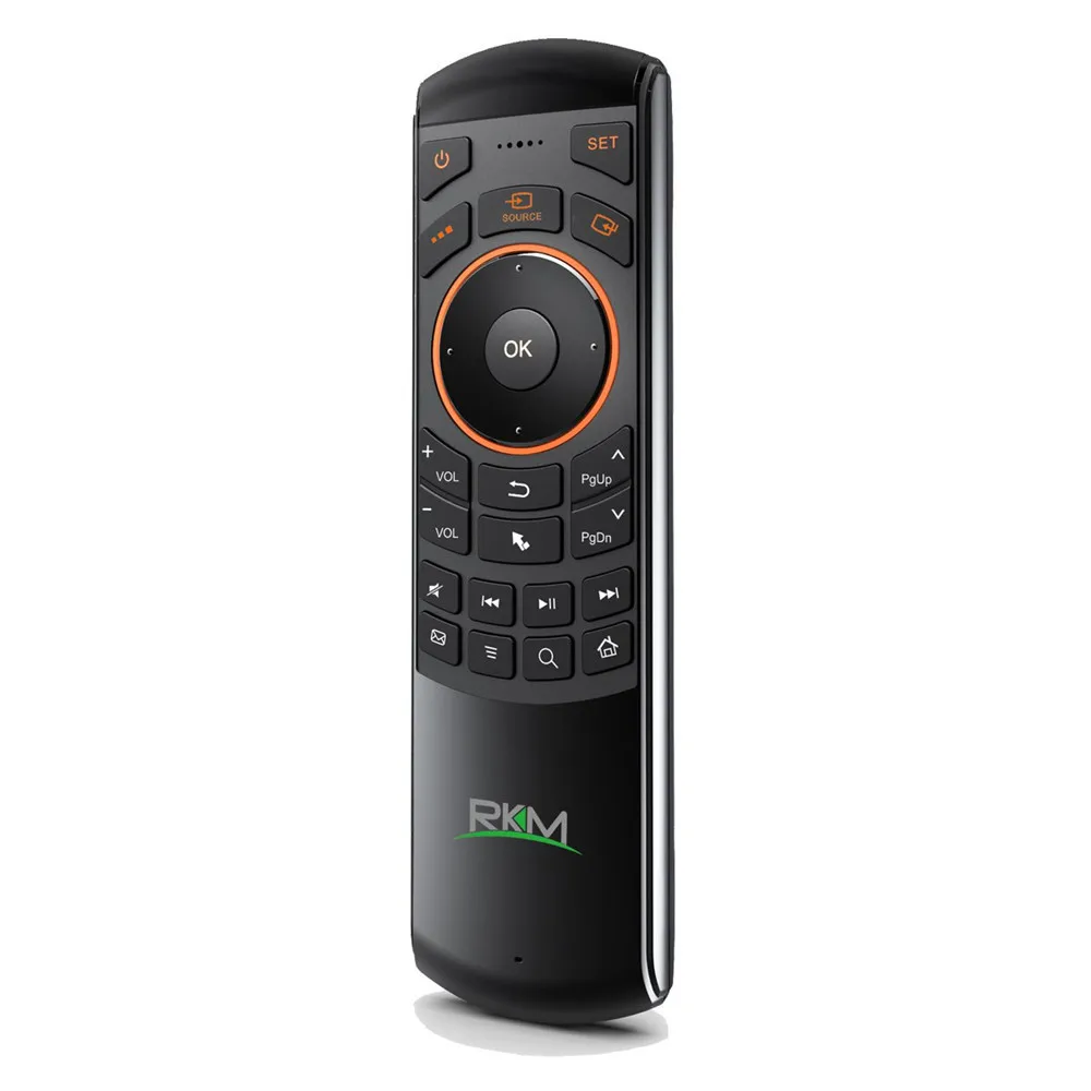 Rikomagic RKM MK705 2.4GHz 3 in 1 Wireless Air Mouse QWERTY Keyboard IR Remote Combo With Rechargeable Battery for PC Smart TV Rikomagic RKM MK705 2.4GHz 3 in 1 Wireless Air Mouse QWERTY Keyboard IR Remote Combo With Rechargeable Battery for PC Smart TV
