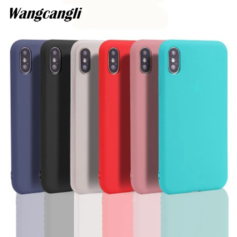 

All-inclusive shell millet for iphone xs max xr drop-proof phone case TPU matte soft shell for iphone x candy soft shell