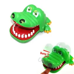 Лидер продаж творческие розыгрыши рот зуб Аллигатор рук детские игрушки семья игры классический кусать руку Крокодил