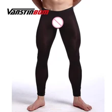VANSTINBUM кальсоны для женщин нижнее бельё девочек пикантные для мужчин Эластичность сна длинные низ тренажерные залы Фитнес Бодибилдинг