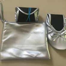 Популярная гнущаяся свадебная обувь гнущиеся балетки на плоской подошве в качестве подарка