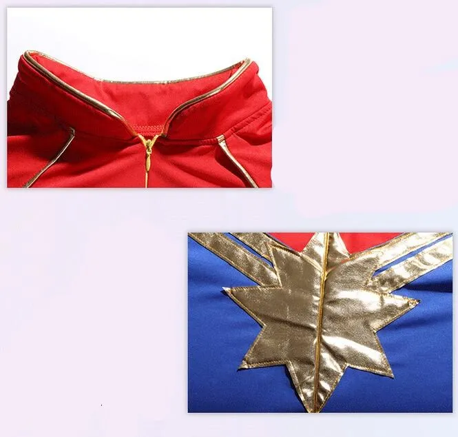 Avengers Endgame Captain Marvel Cosplay Costumes Girls Halloween Children Christmas Jumpsuits Rompers Sets
