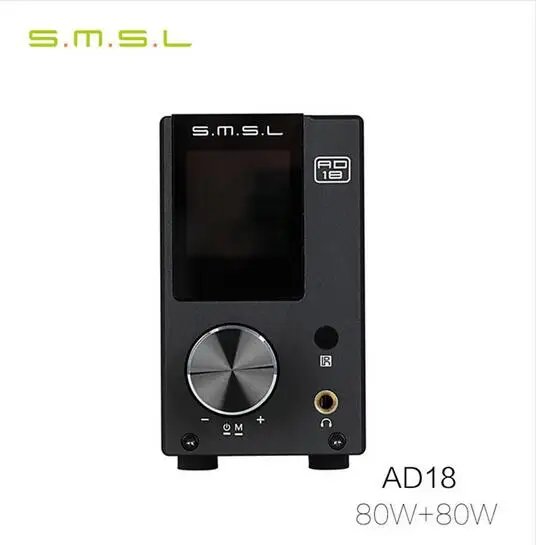 US $156.75 SMSL AD18 MultiFunction Bluetooth 42 HIFI Digital Audio Power Amplifier 80W2 OpticalCoaxial USB DAC Decoder EQ Adjustment Pg