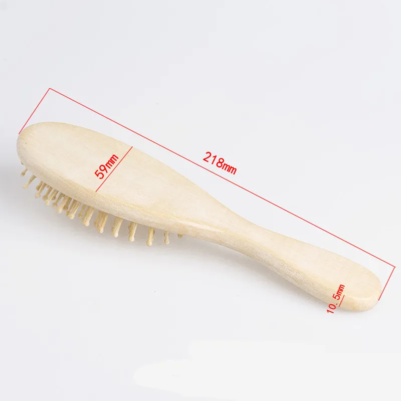 Здоровье деревянные бамбуковые волосы вентиляционные щетки уход Спа Массажер гребень натуральный материал массаж на воздушной подушке гребень