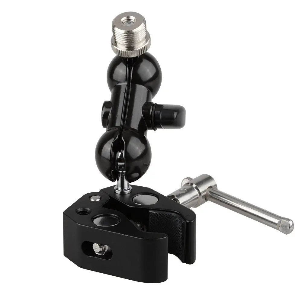 Crab clamp  _Mini Ball Head _Camera Mount _for _microphones (2)