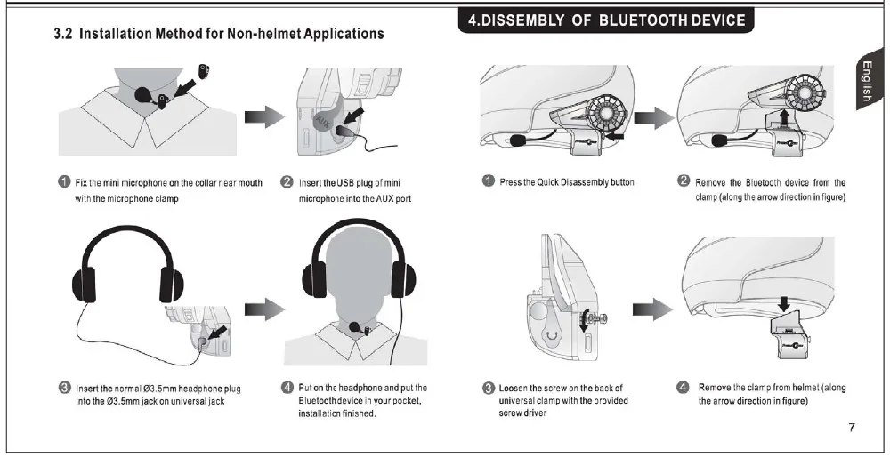 2pcsT-Rex+ 1pcL3+ 1pcL2 1500M 8-Way Full Duplex 8 Rider Bluetooth шлем домофон гарнитура дистанционное управление FM Радио MP3 gps вызов