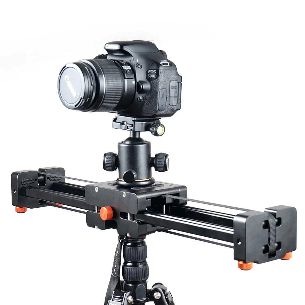 

Commlite CS-V500 Retractable Video Slider 50cm Dolly Track Stabilizer 1m Actual Sliding Distance Load Up to 8kg for DSLRs Camera