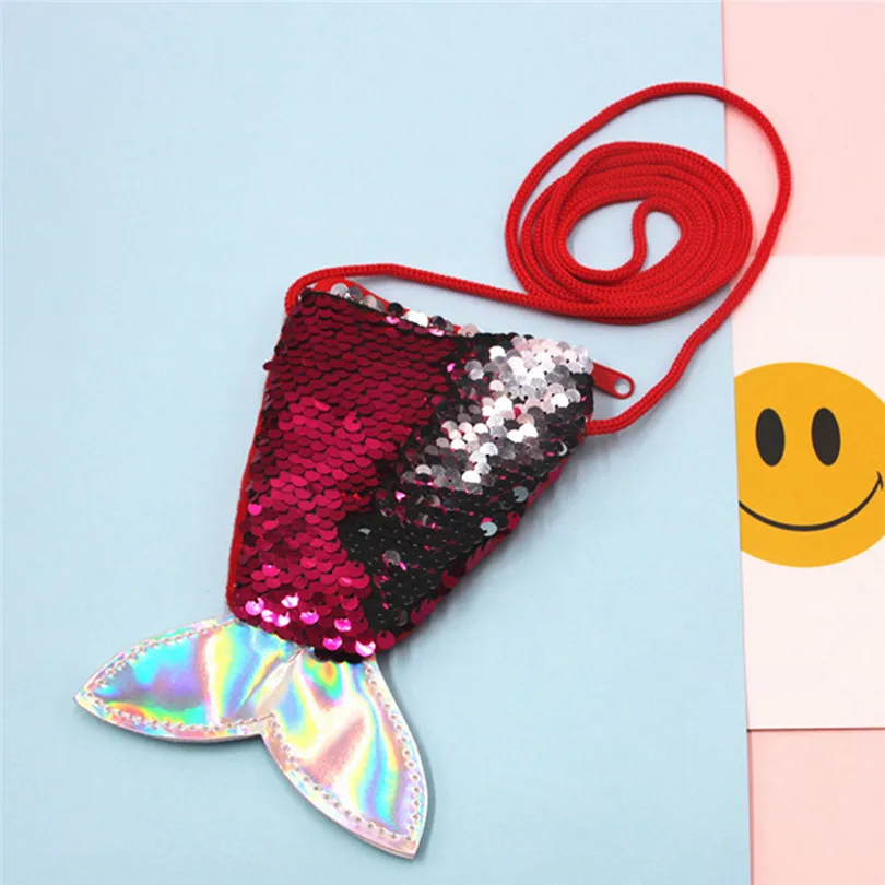 Sequins HandBag Cosmetic Coin Purse 4pc Women Girls Fashion Double Color Shiny Sequins Storage Bag Purse Coin Pouch  (3)