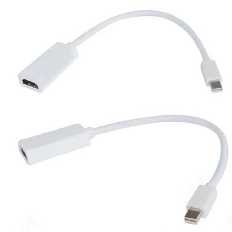 Кабель переходник Thunderbolt Mini для порта дисплея с DP на HDMI AV Apple Macbook Mac Pro Air TV|Кабели VGA|