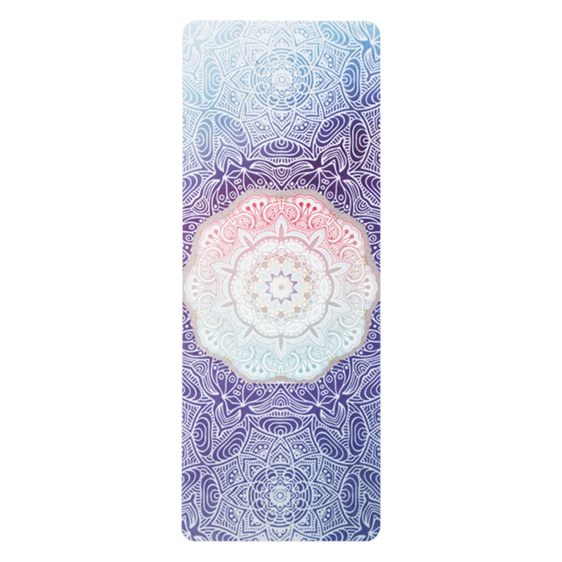 

183*68CM Size 5MM Thick Natural rubber Non-slip Suede Yoga Mats Comfortable 5 Designs ship in 4 days
