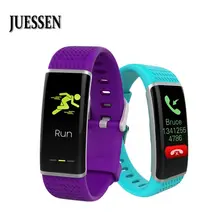 

JUESSEN Smart Wristband R01 Cicret band Watch Heart rate monitor Smartband Pulsometer Sport Fitness Bracelet tracker for IOS