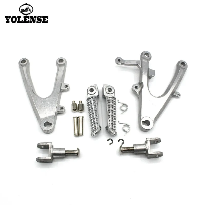 

For YAMAHA YZF-R1 YZFR1 YZF R1 2004 2005 2006 Motorcycle Accessories Footrests Front Foot Pegs Pedals Rest Footpegs Bracket